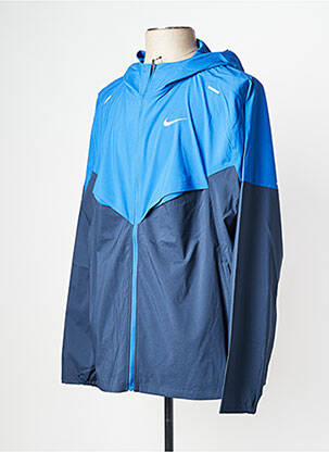 Vėjo nepraleidėjas aukšta apykaklė mėlyna NIKE vyras