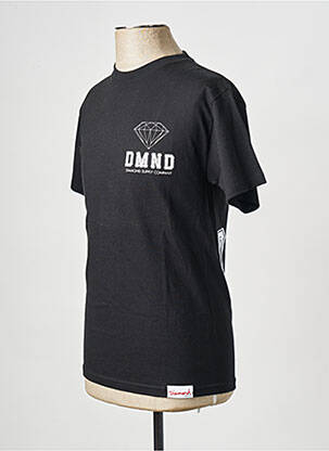 T-marškinys juodas DIAMOND SUPPLY CO vyras