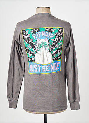 T-marškinys pilka RIPNDIP vyras