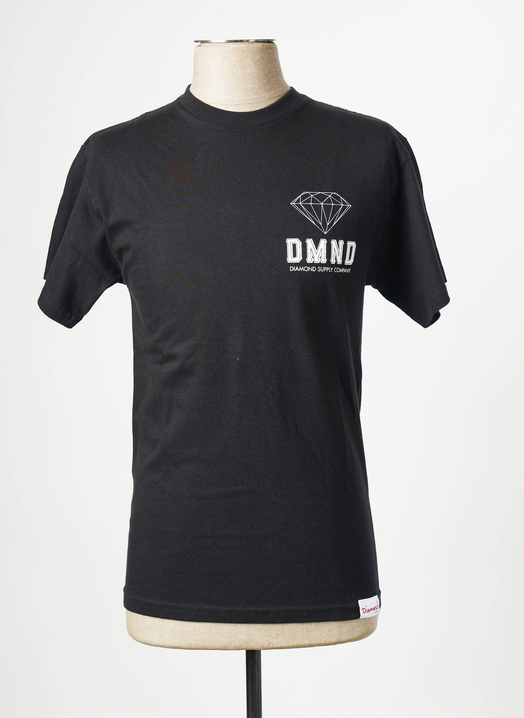 T-marškinys juodas DIAMOND SUPPLY CO vyras