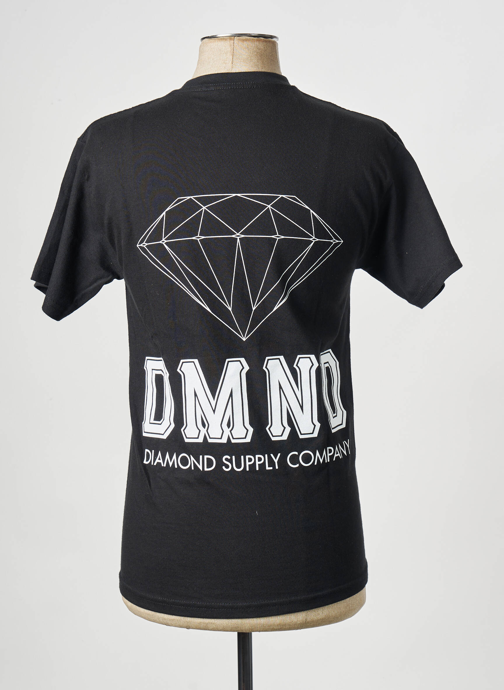 T-marškinys juodas DIAMOND SUPPLY CO vyras