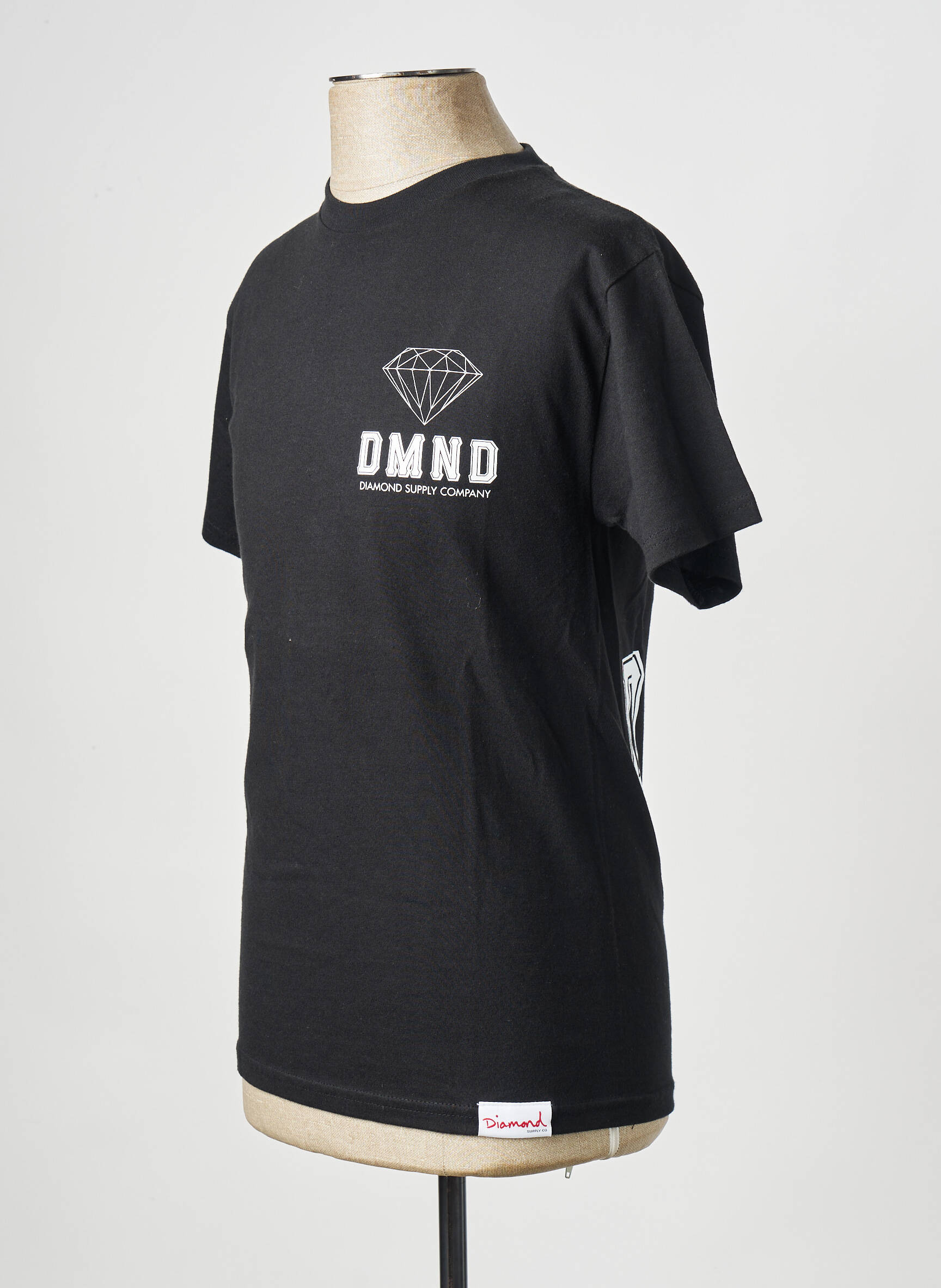 T-marškinys juodas DIAMOND SUPPLY CO vyras