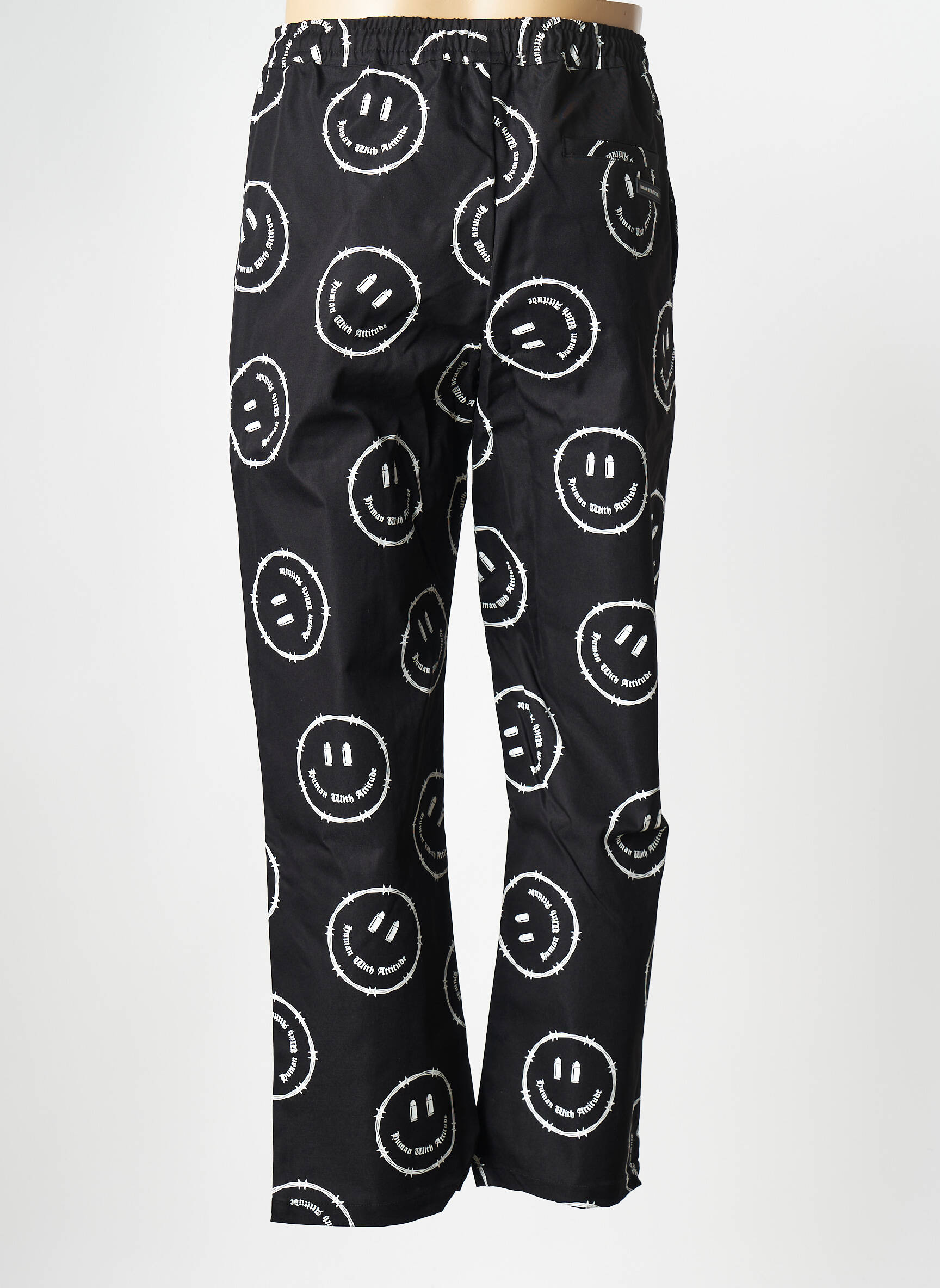 Joggins juodas HUMAN WITH ATTITUDE vyras