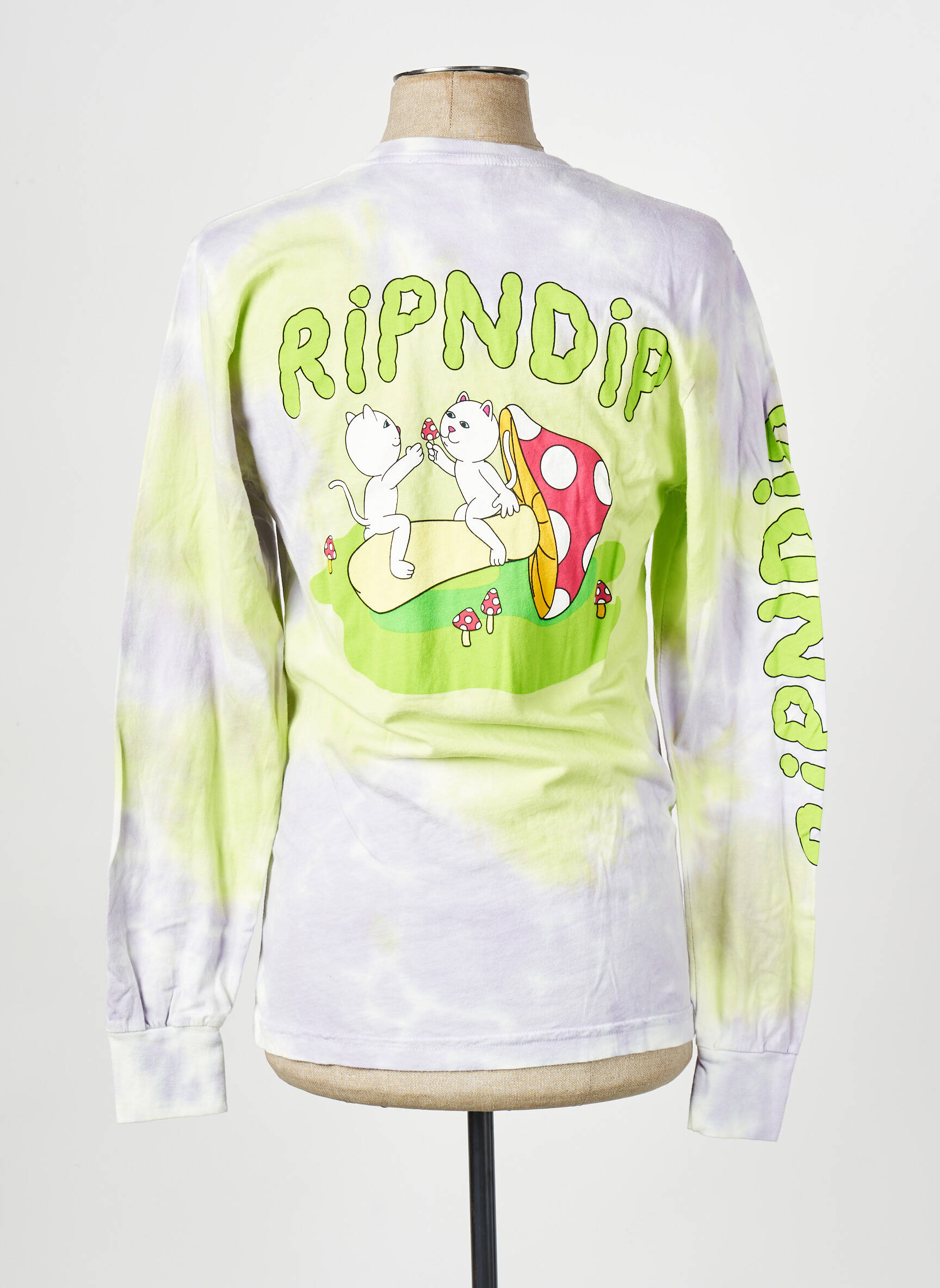 T-marškinys geltona RIPNDIP vyras