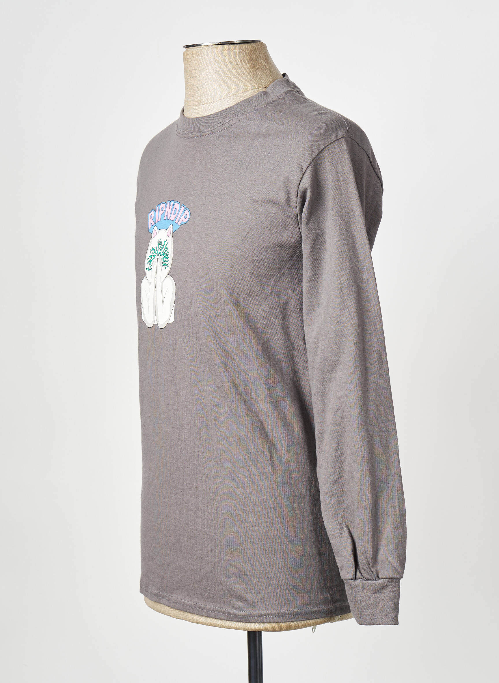 T-marškinys pilka RIPNDIP vyras