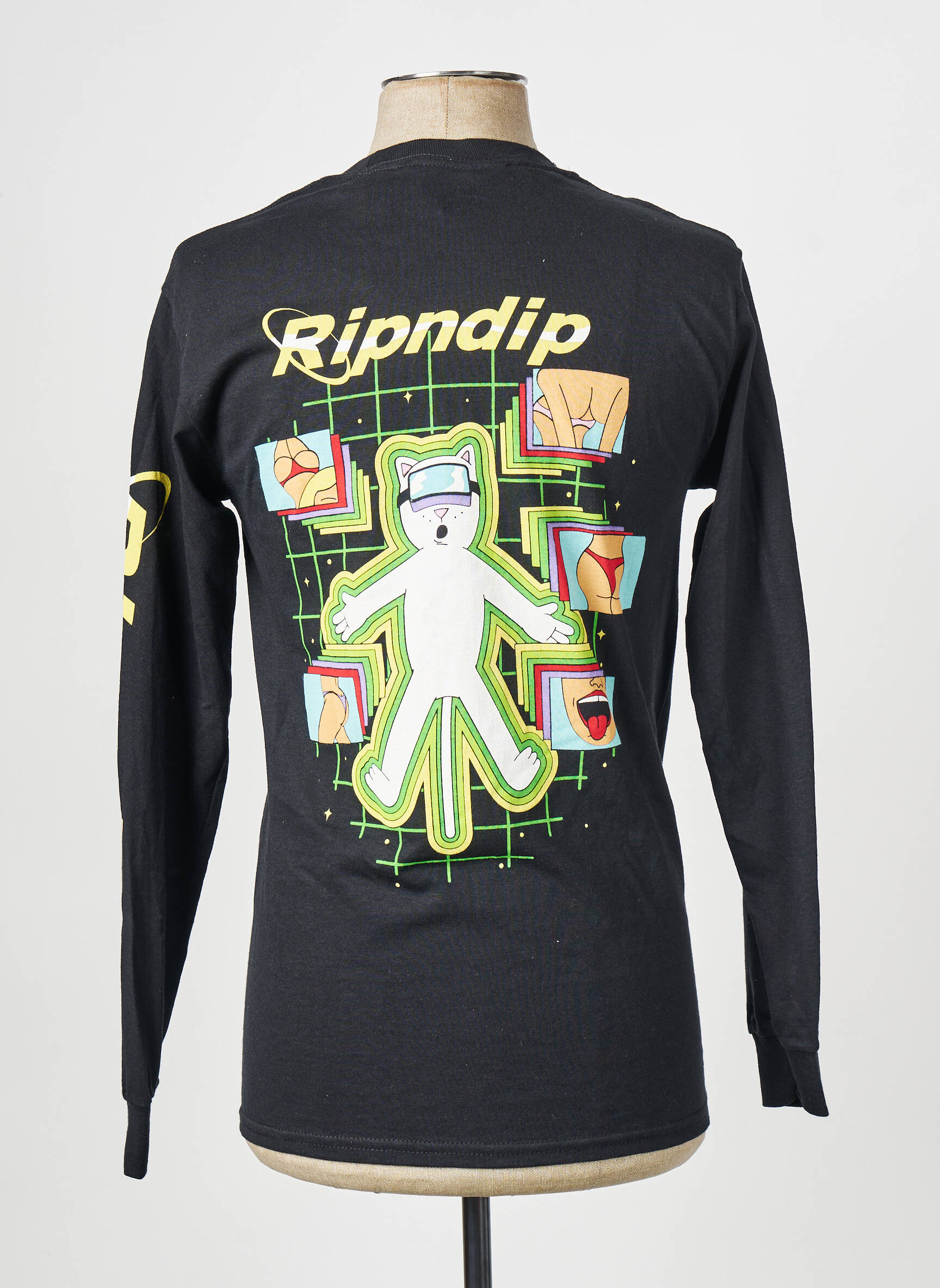 T-marškinys juodas RIPNDIP vyras