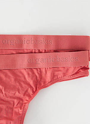 Tanga rožinė ORGANIC BASICS moteris