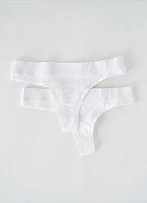 Tanga baltas ORGANIC BASICS moteris