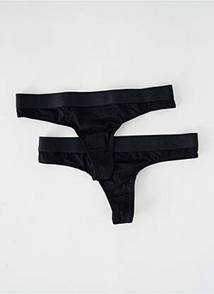 Tanga juodas ORGANIC BASICS moteris