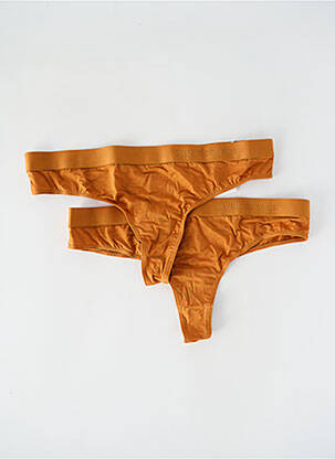 Tanga geltona ORGANIC BASICS moteris