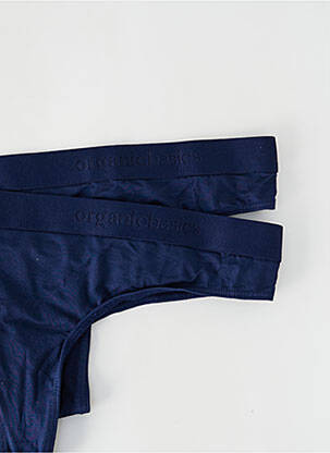 Tanga mėlyna ORGANIC BASICS moteris