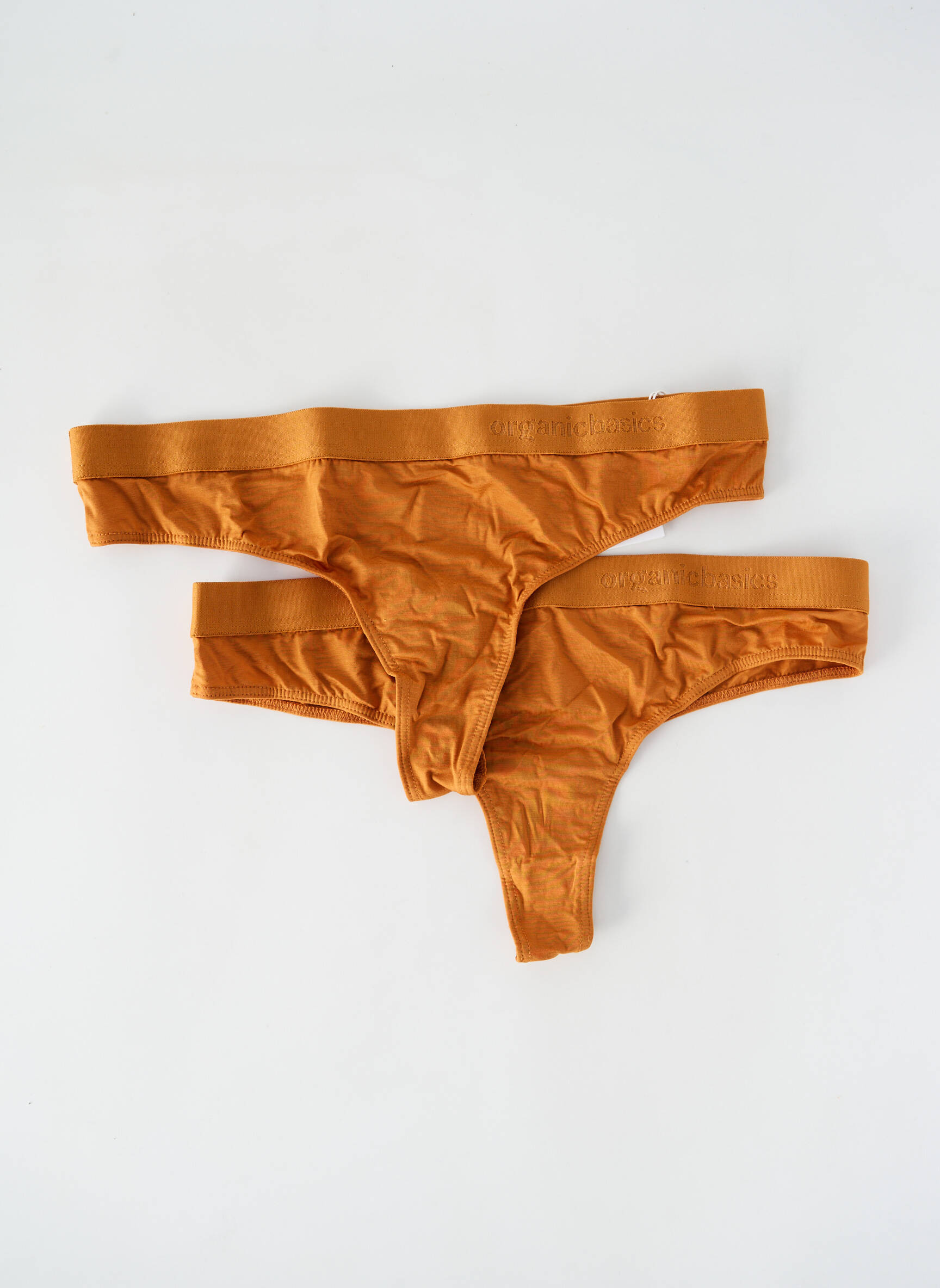 Tanga geltona ORGANIC BASICS moteris