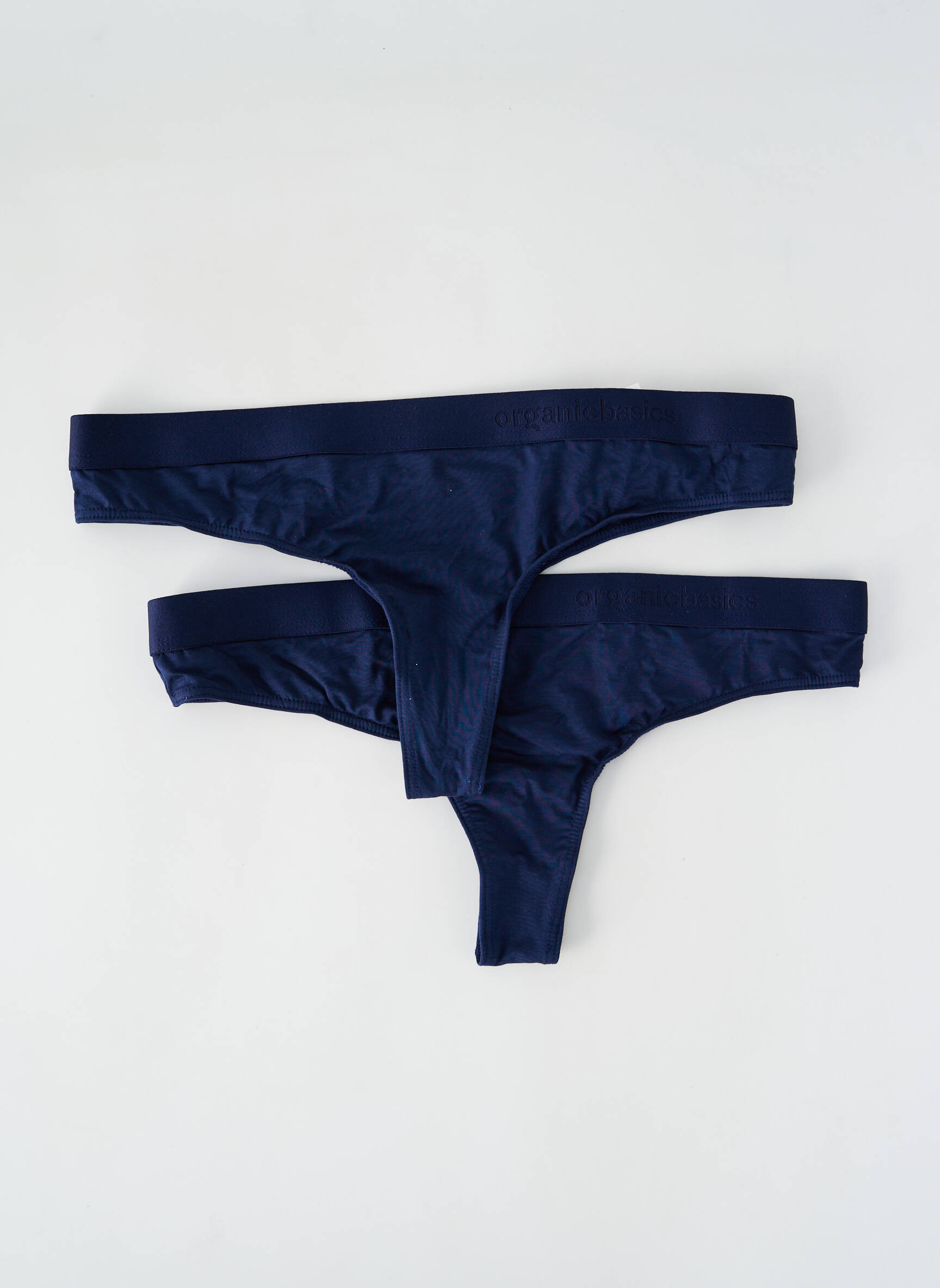 Tanga mėlyna ORGANIC BASICS moteris