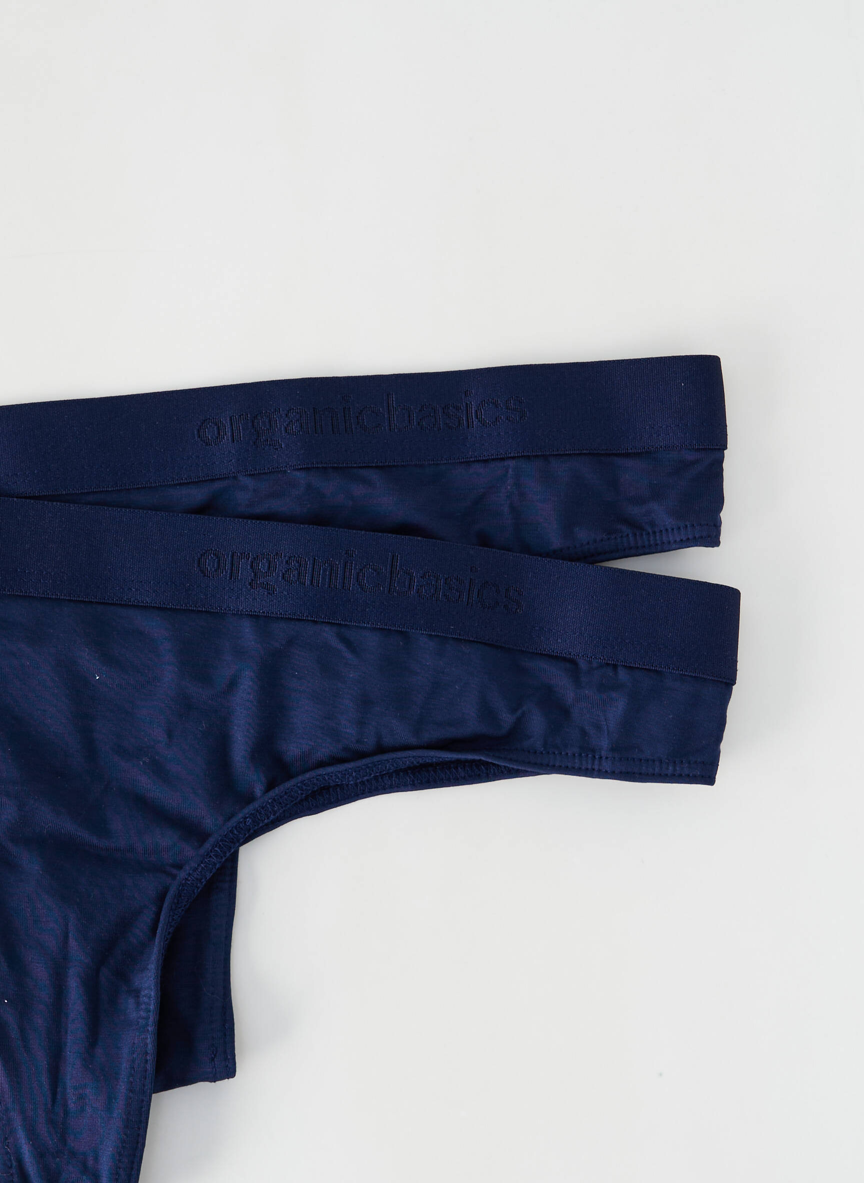 Tanga mėlyna ORGANIC BASICS moteris
