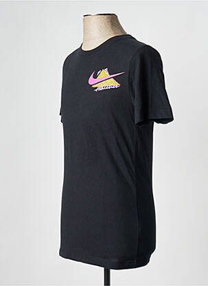 T-marškinys apvalus kaklas juodas NIKE vyras