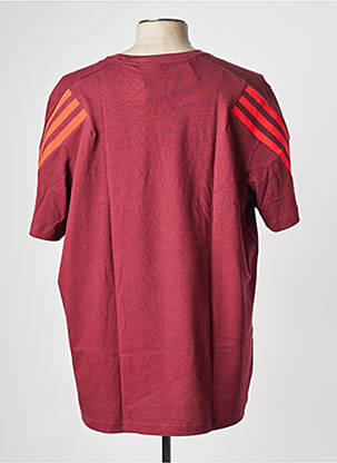 T-marškinys raudona ADIDAS vyras