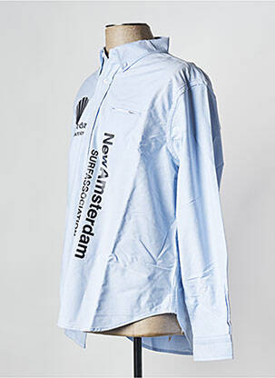 Ilgomis rankovėmis marškinys mėlyna NEW AMSTERDAM SURF ASSOCIATION vyras