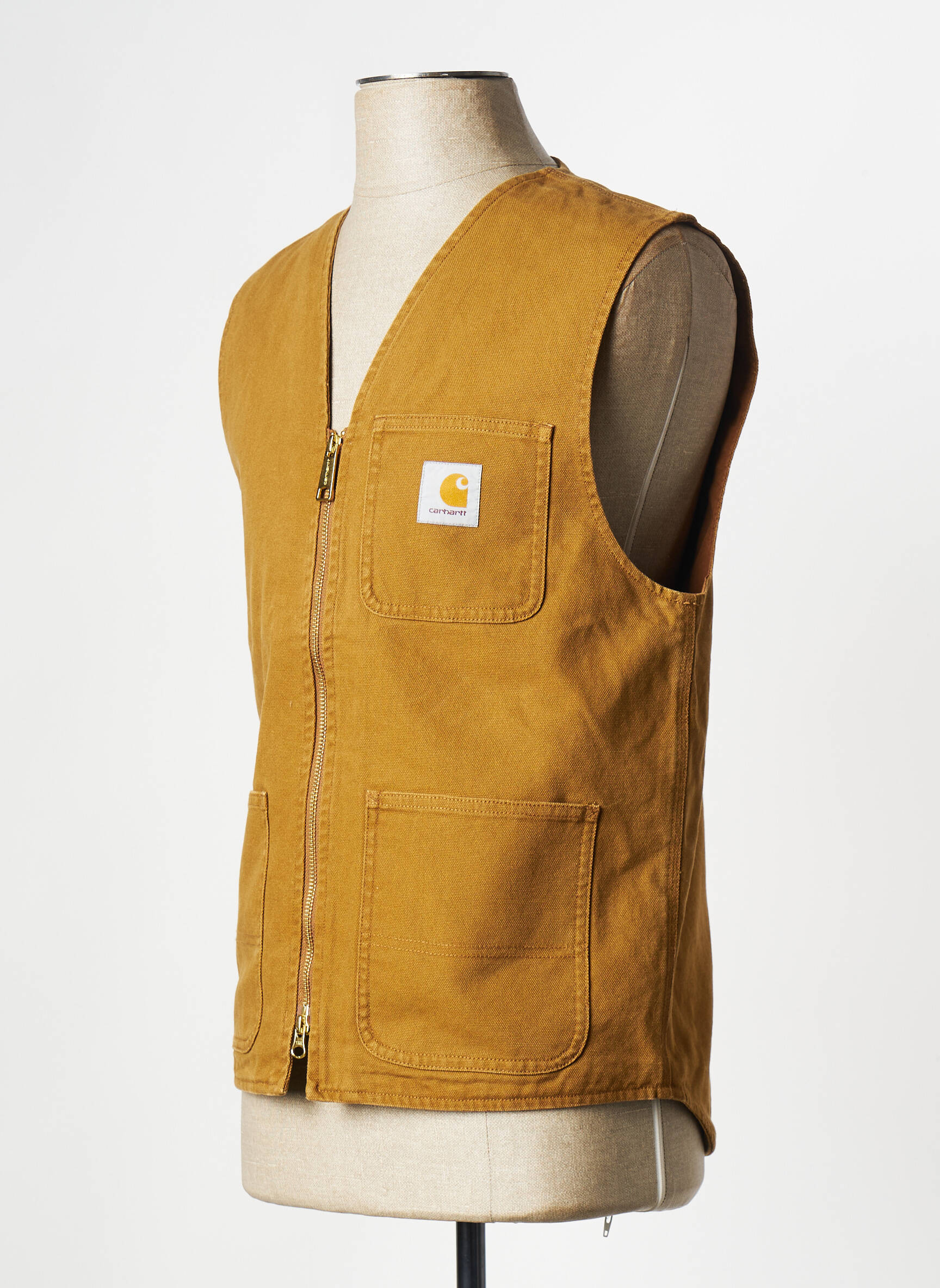 Be rankovių liemenė rudas CARHARTT vyras