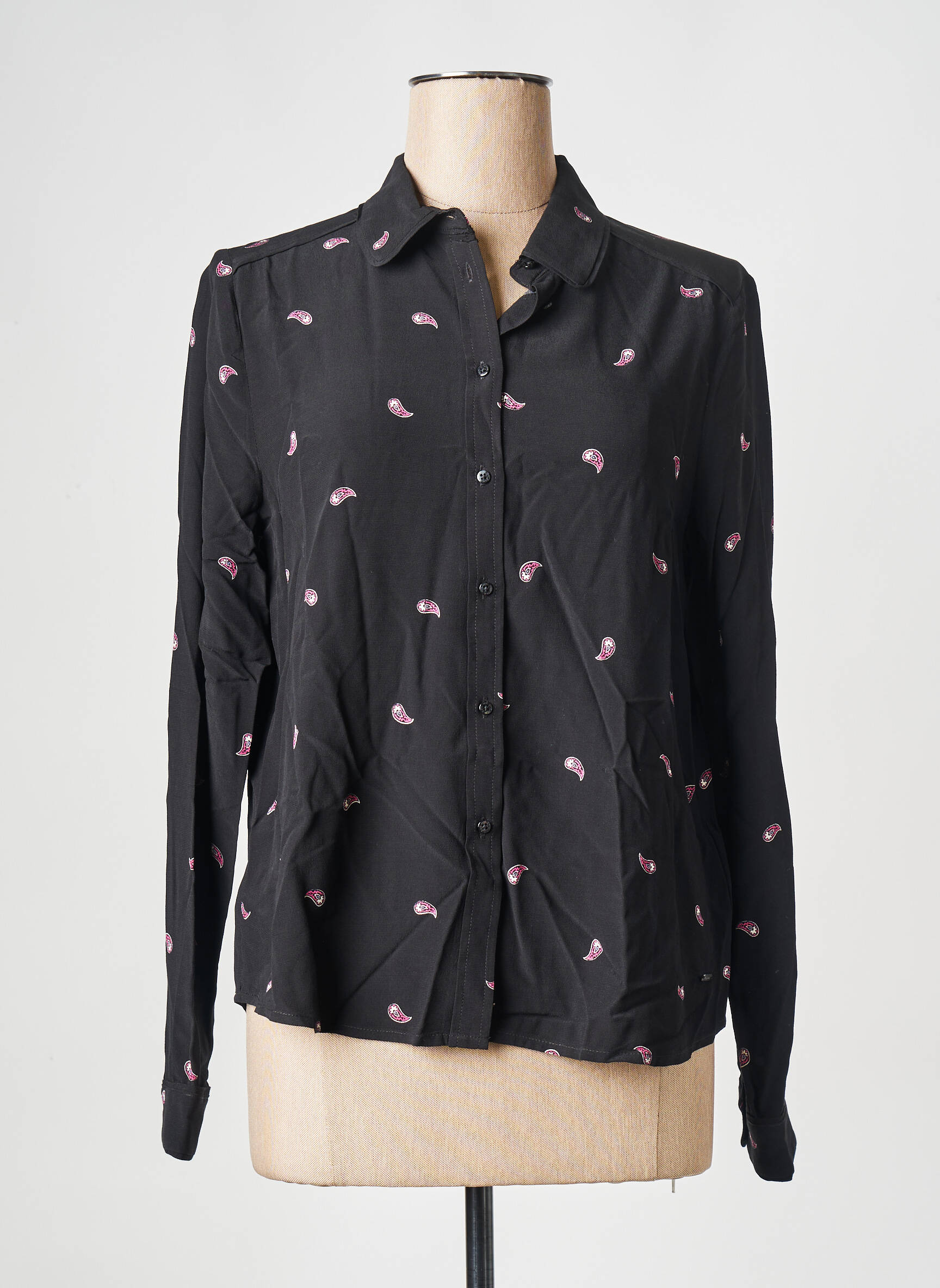 Moteriškas marškinys juodas PEPE JEANS moteris