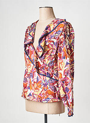 Viršūnė col v violetinis ATELIER REVE moteris