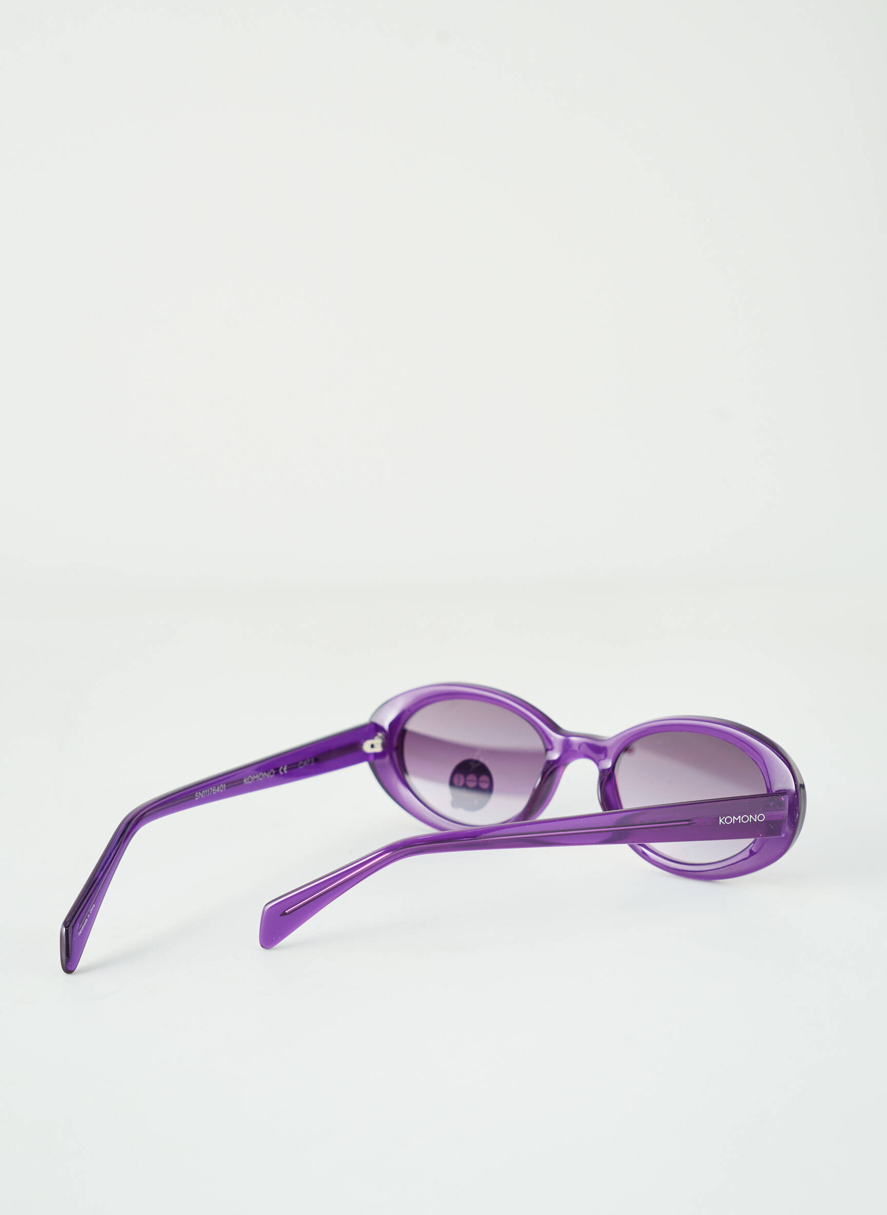 Akiniai nuo saulės violetinis KOMONO unisexas