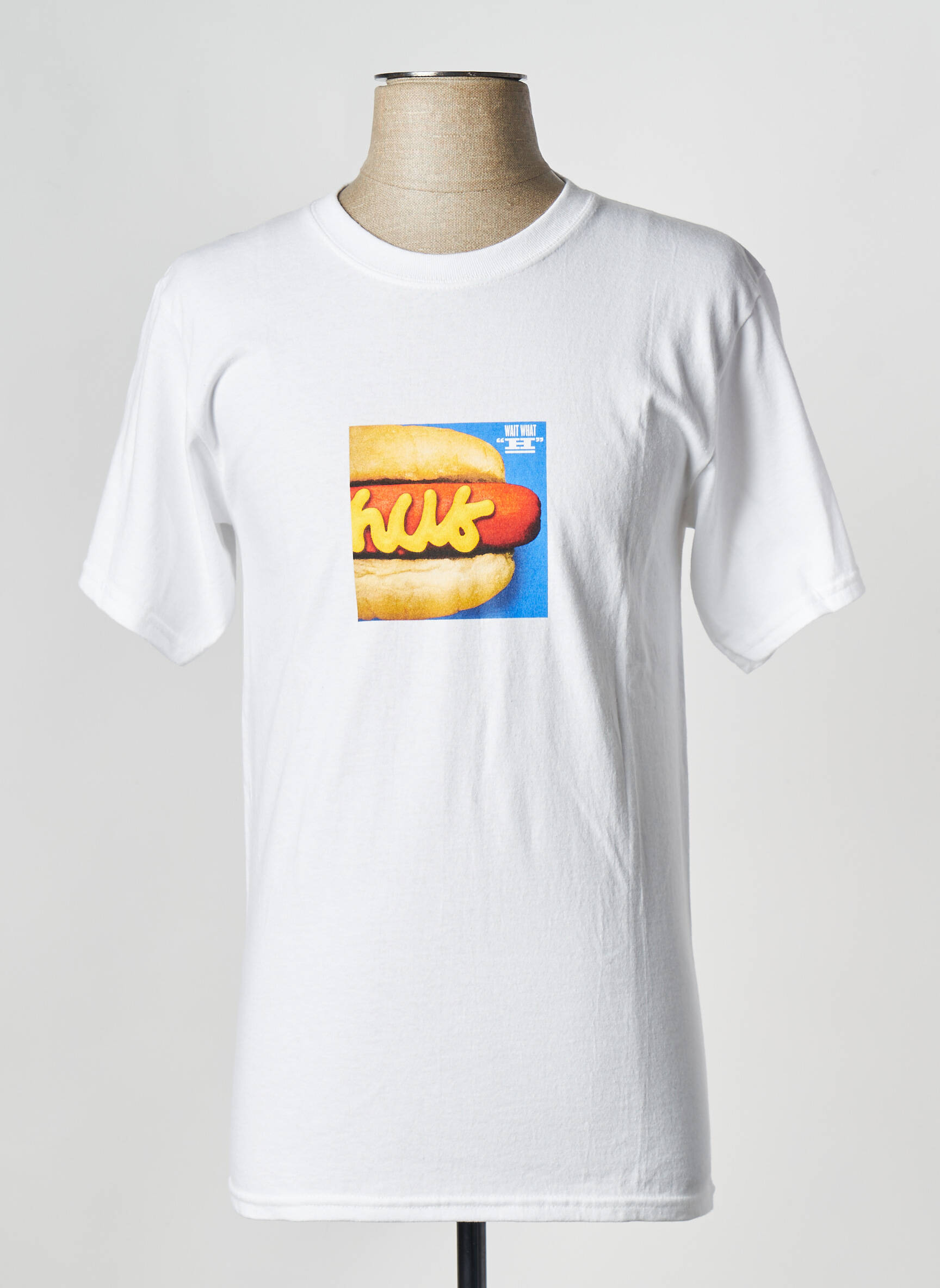 T-marškinys baltas HUF vyras