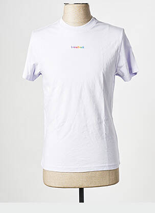 T-marškinys violetinis MAISON LABICHE moteris