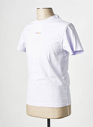 T-marškinys violetinis MAISON LABICHE moteris