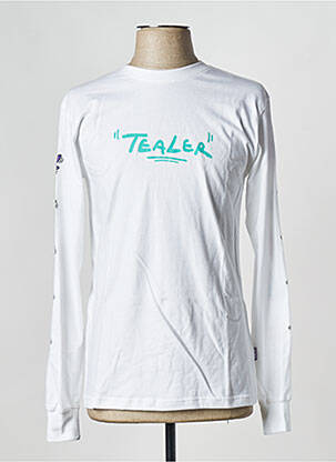 T-marškinys baltas TEALER vyras