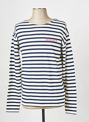 T-marškinys mėlyna MAISON LABICHE vyras