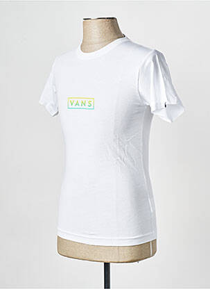 T-marškinys apvalus kaklas baltas VANS vyras