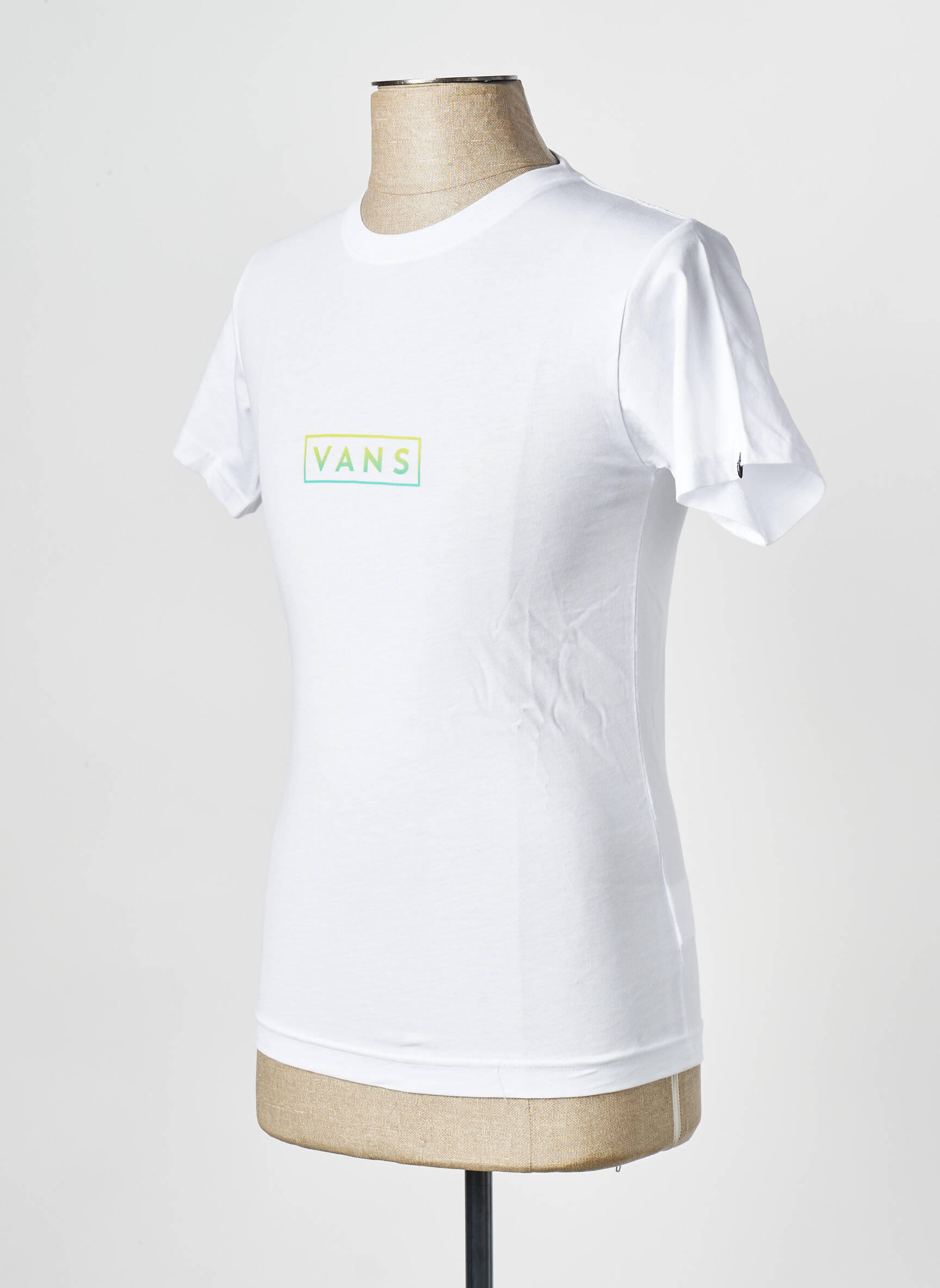 T-marškinys apvalus kaklas baltas VANS vyras