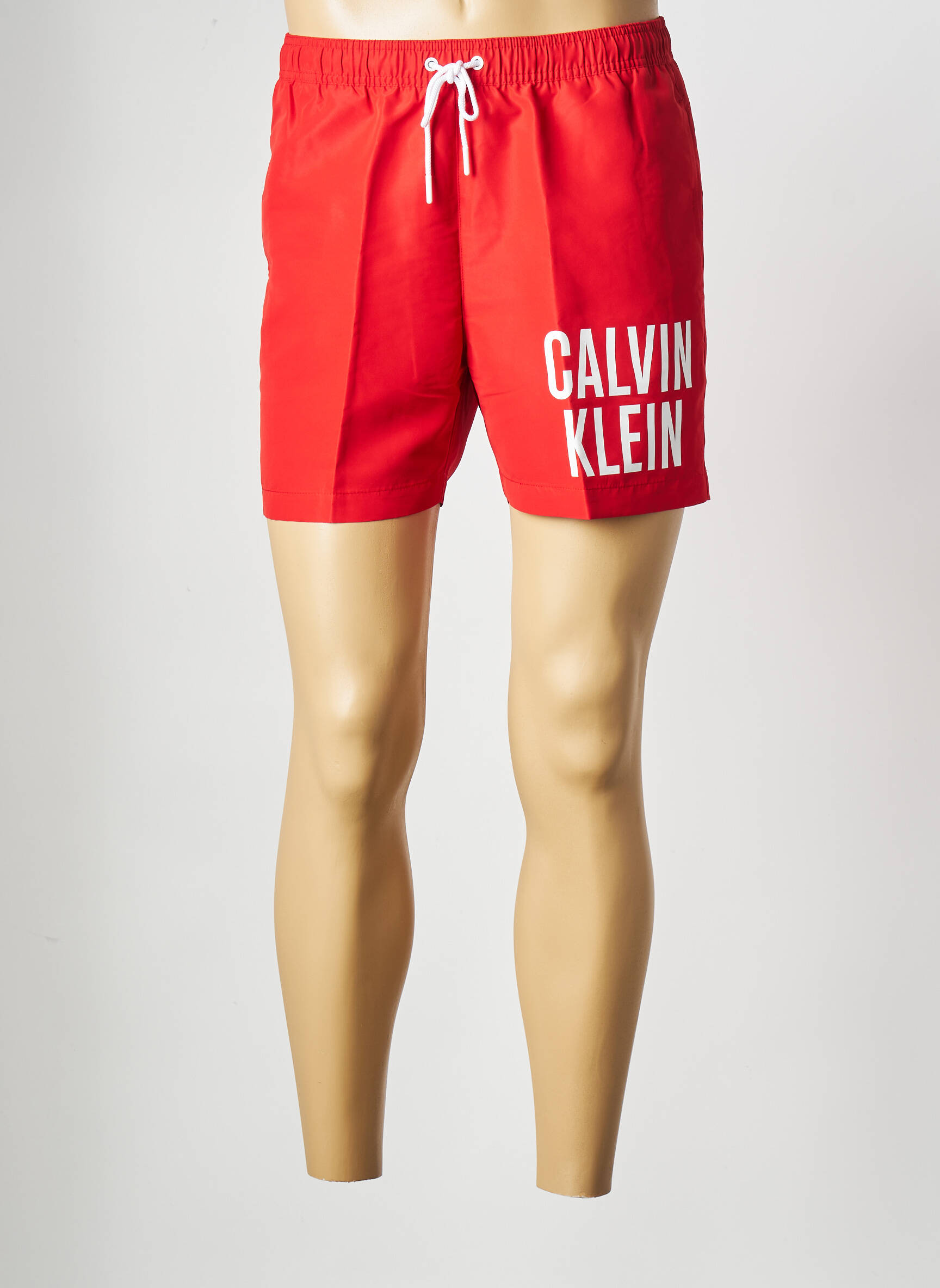 Maudymosi šortas raudona CALVIN KLEIN vyras