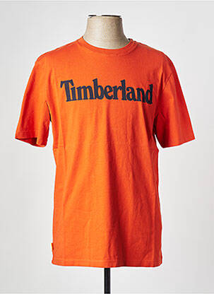 T-marškinys apvalus kaklas rudas TIMBERLAND vyras
