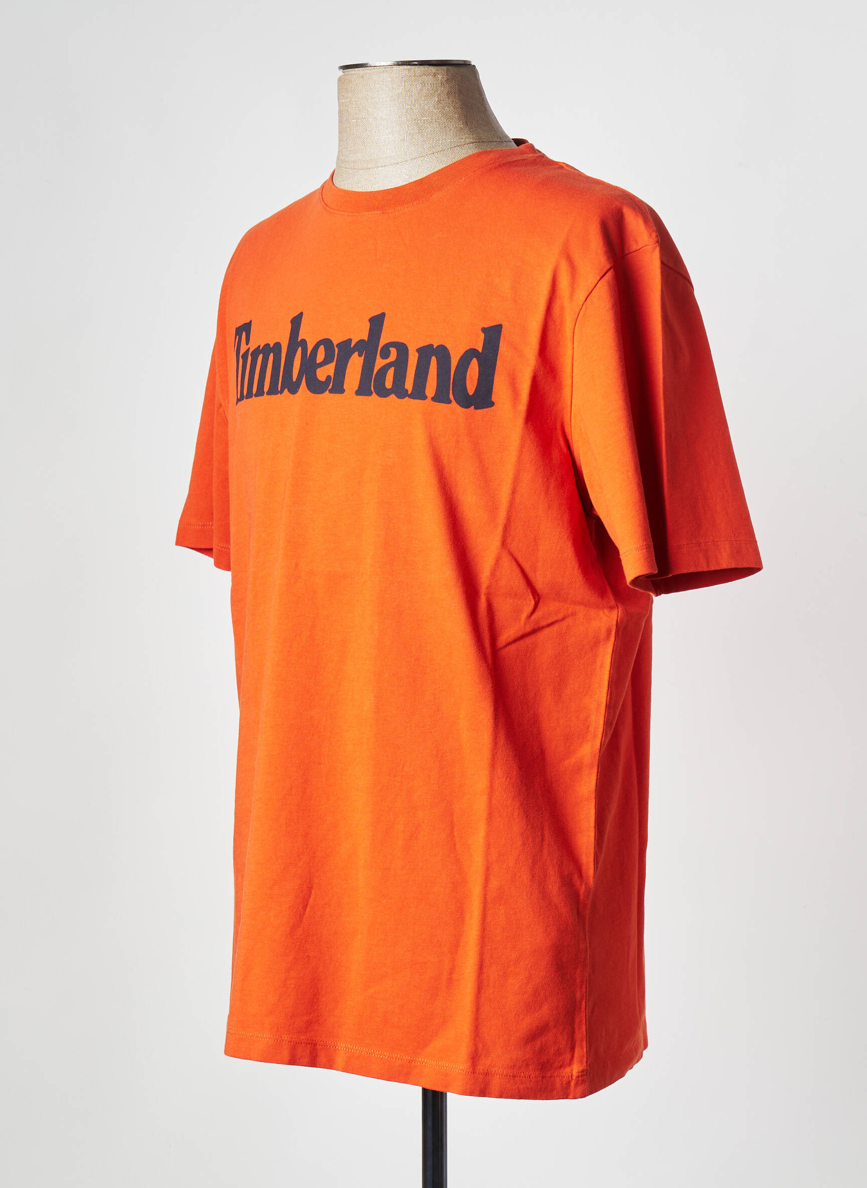 T-marškinys apvalus kaklas rudas TIMBERLAND vyras