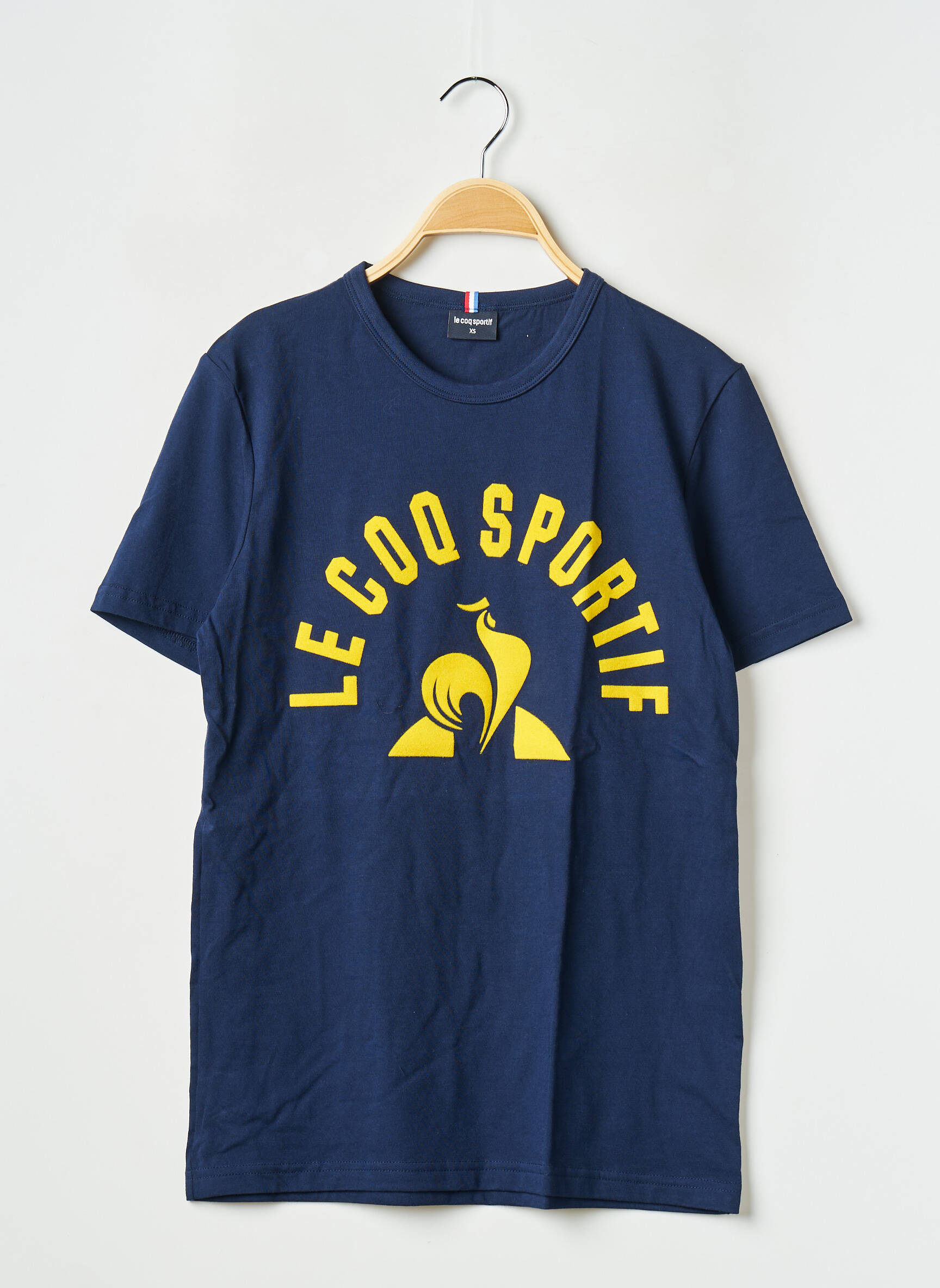 T-marškinys apvalus kaklas mėlyna LE COQ SPORTIF vyras