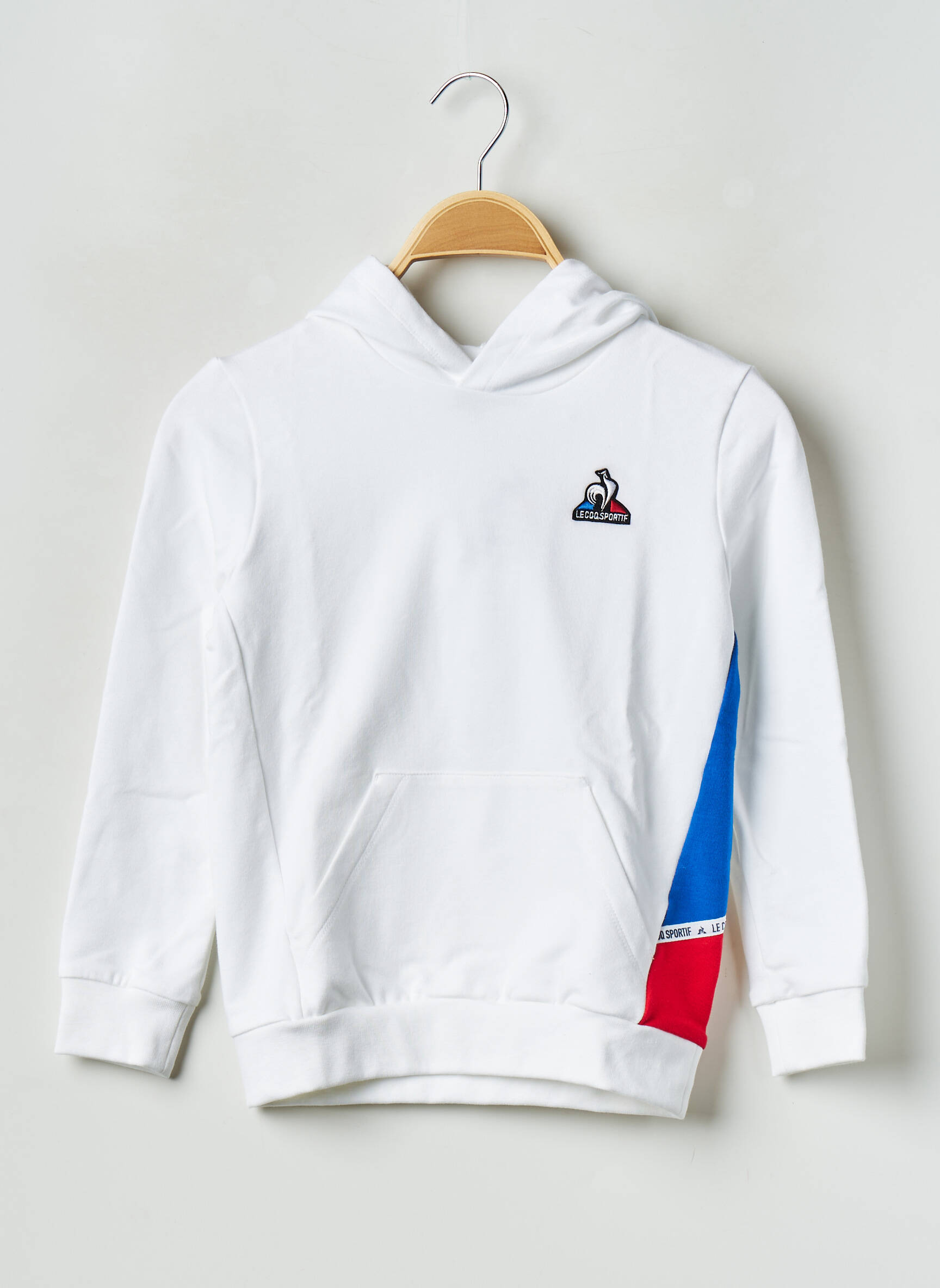 Kapišonas apvalus kaklas baltas LE COQ SPORTIF vaikas