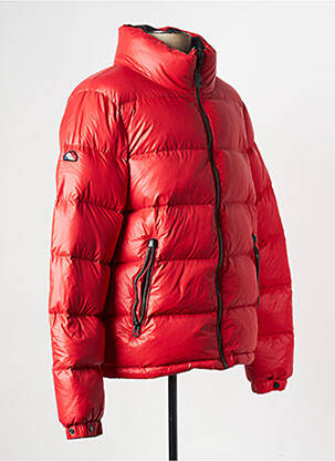 Pūkinė striukė raudona SUPERDRY vyras