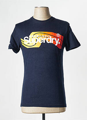 T-marškinys mėlyna SUPERDRY vyras