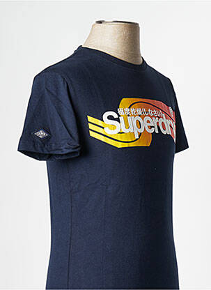 T-marškinys mėlyna SUPERDRY vyras