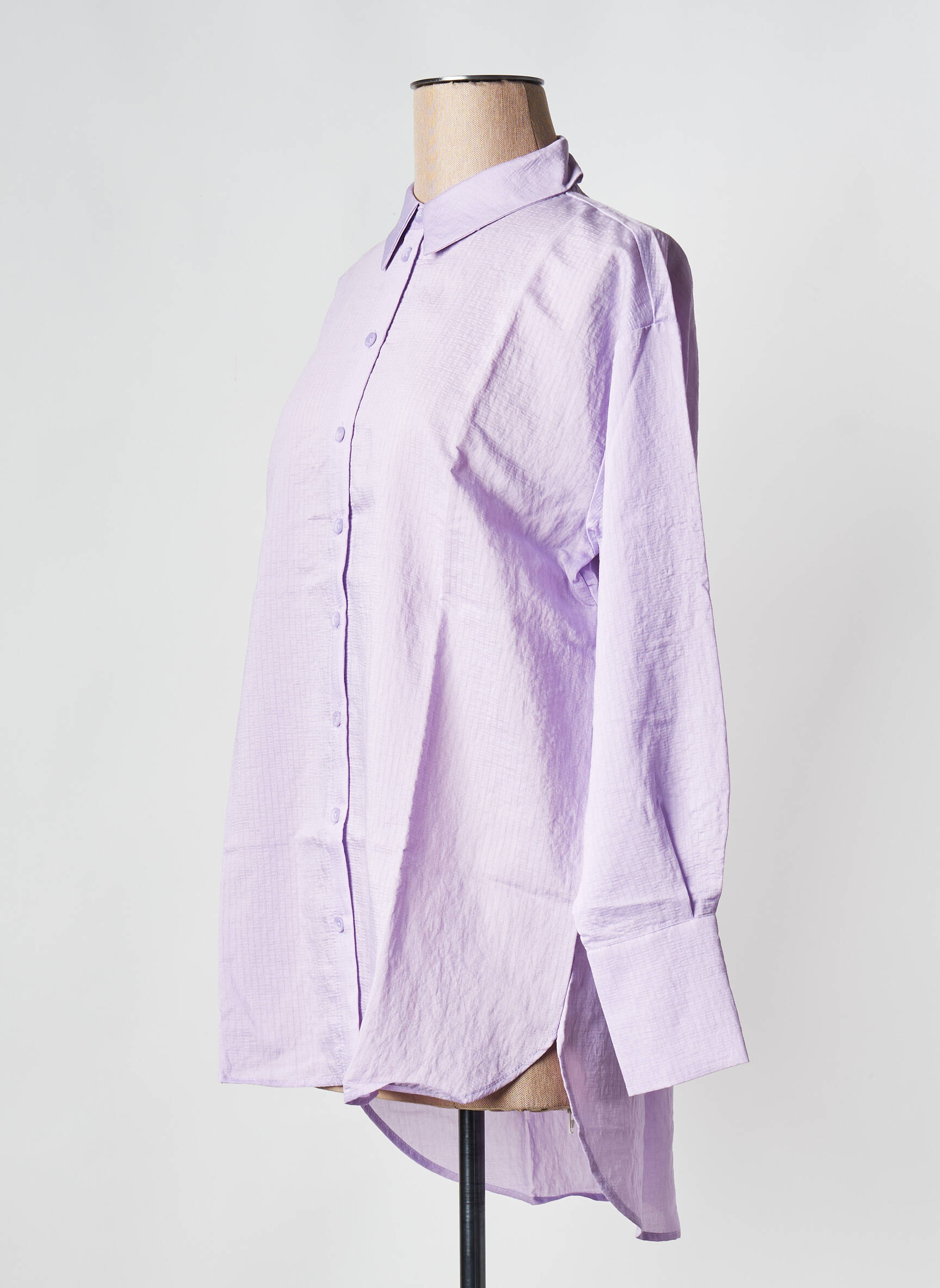 Moteriškas marškinys violetinis VILA moteris