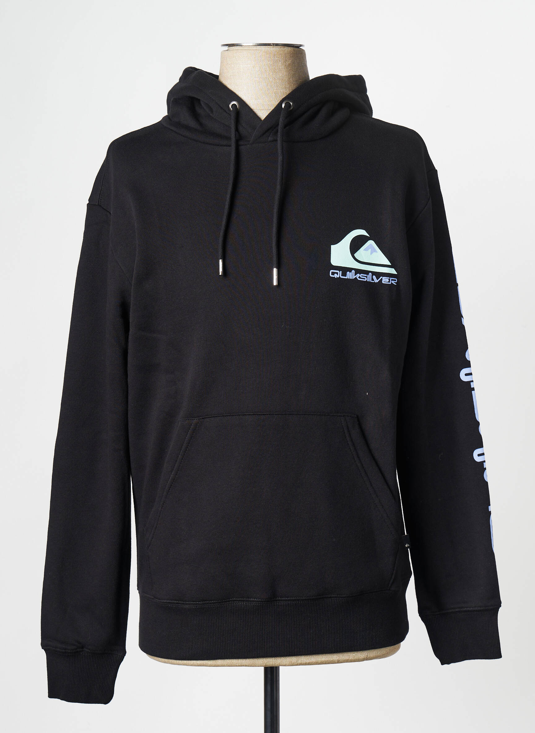 Kapišonas apvalus kaklas baltas QUIKSILVER vyras