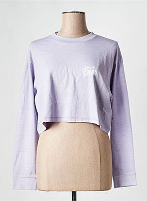 T-marškinys violetinis LEVI'S moteris