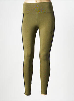 Legingas multisporto sportas kaki ADIDAS moteris