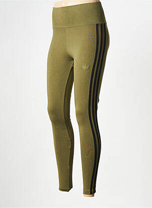 Legingas multisporto sportas kaki ADIDAS moteris