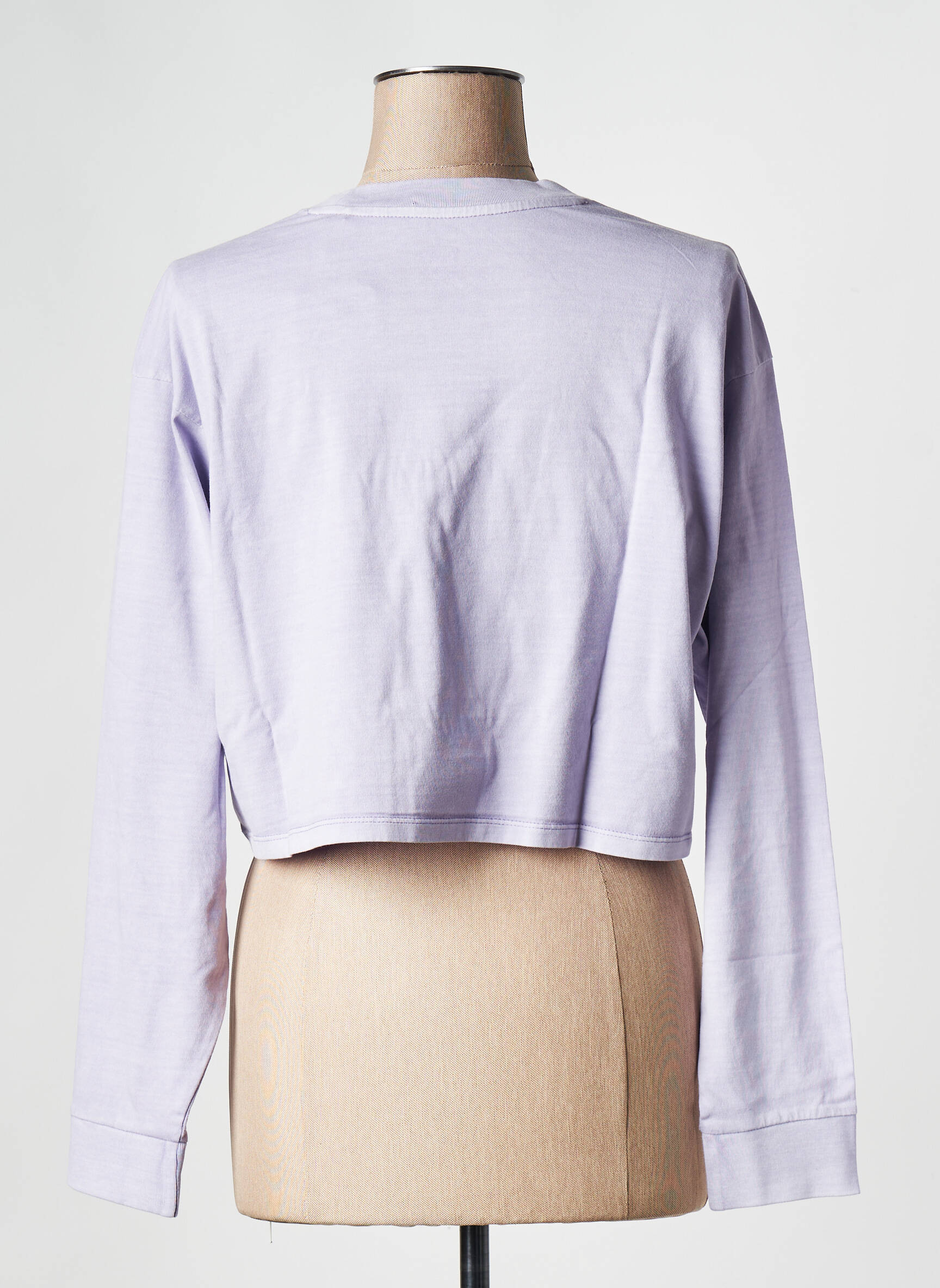 T-marškinys violetinis LEVI'S moteris
