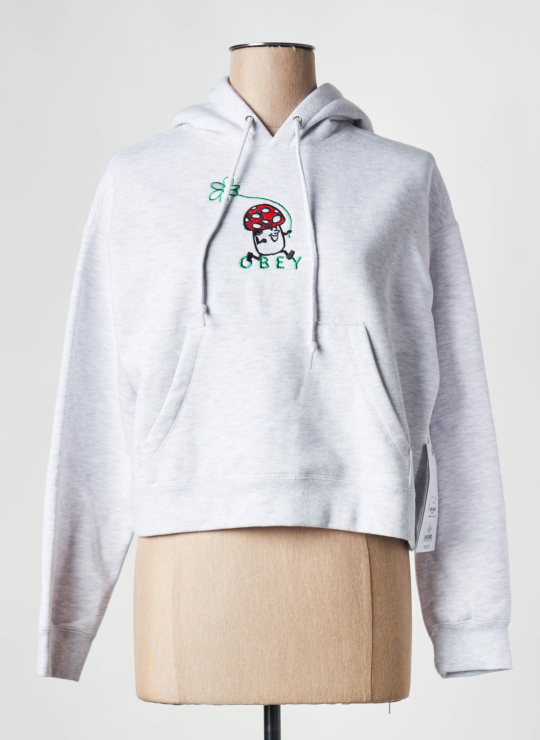 Mikroskopas pilka OBEY moteris