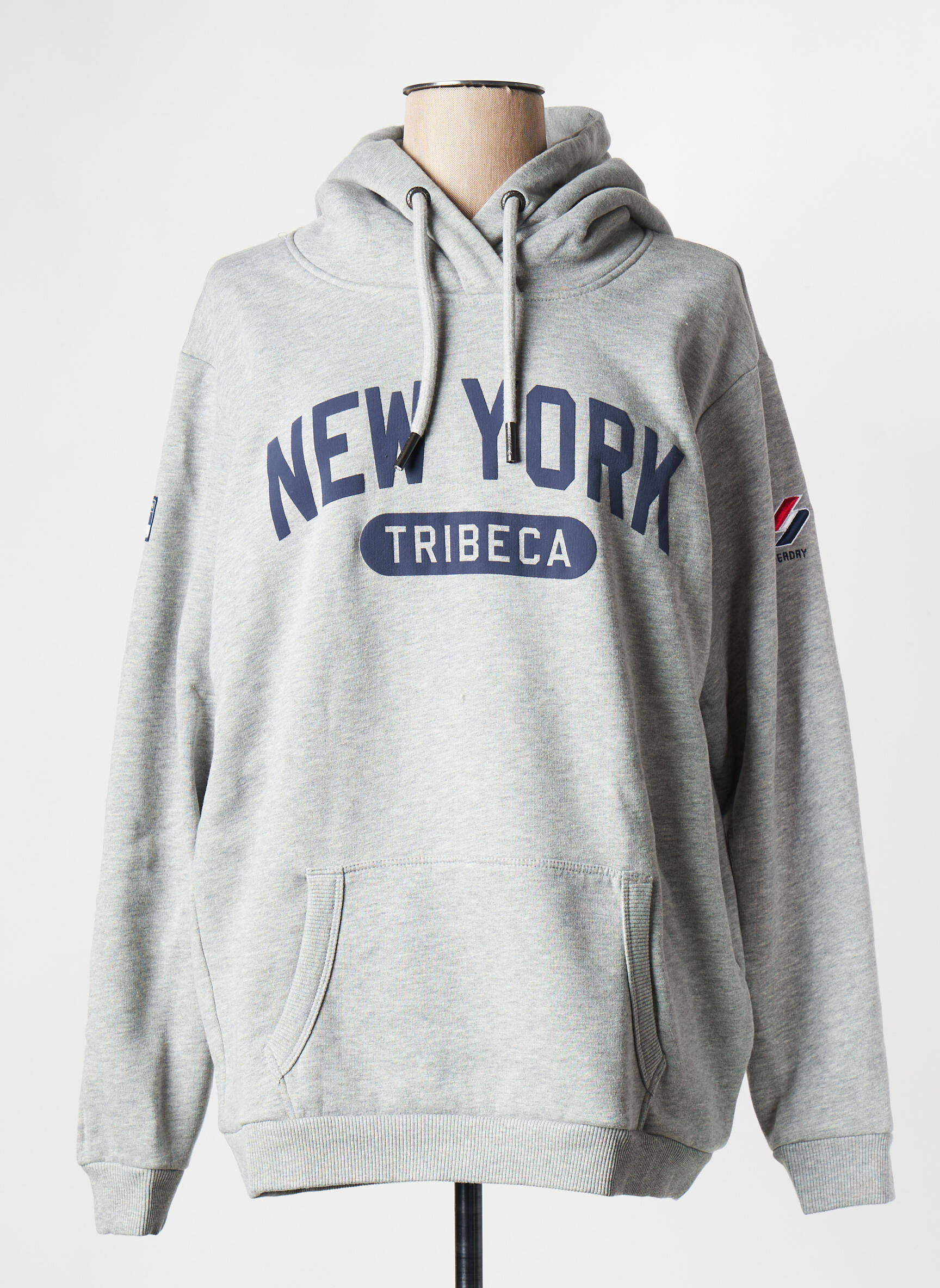 Mikroskopas pilka SUPERDRY moteris