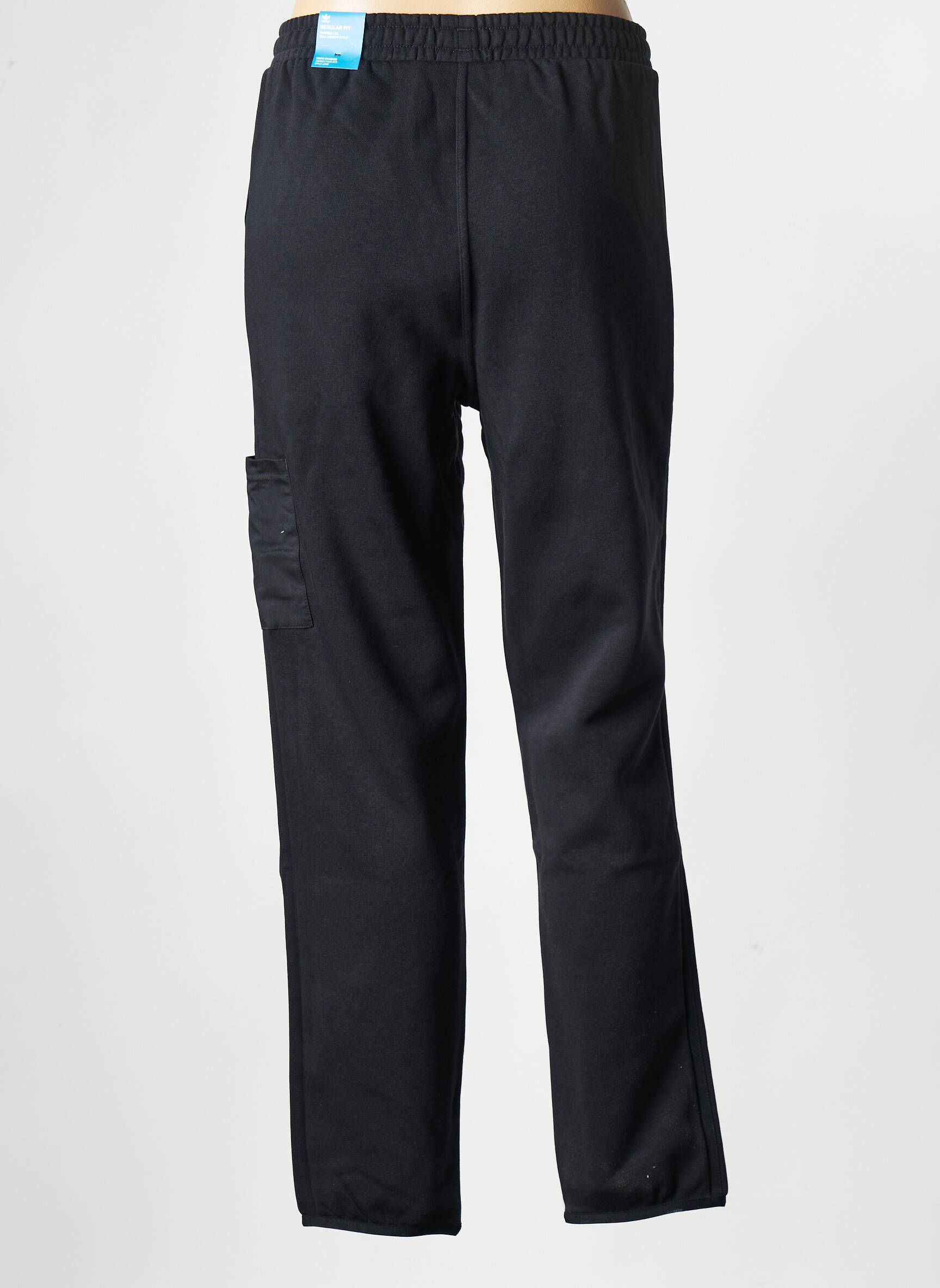Joggins juodas ADIDAS moteris