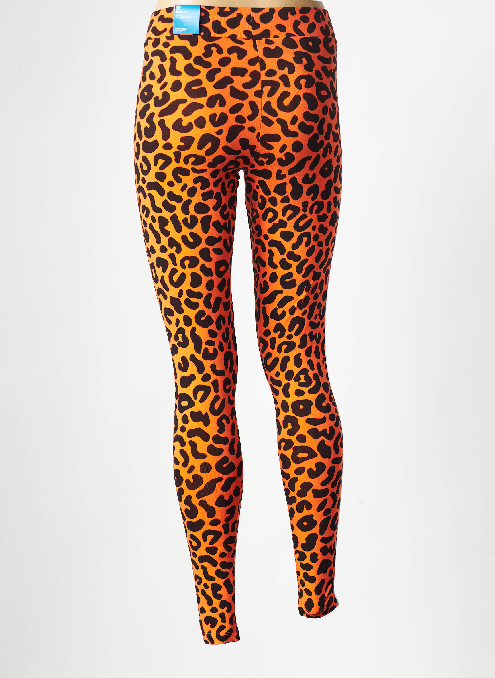 Legingas oranžinė ADIDAS moteris